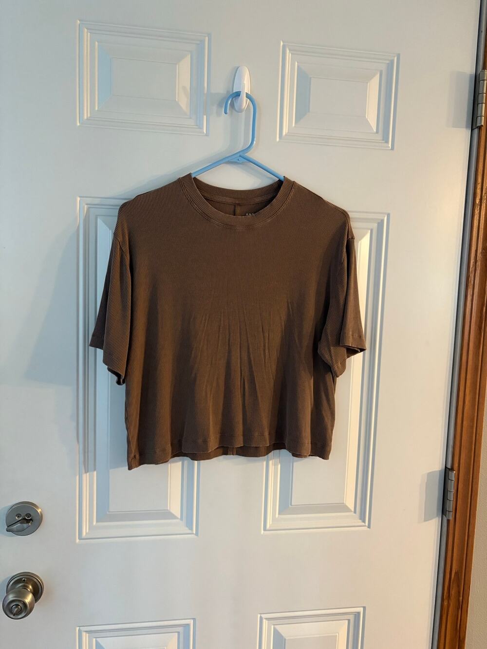 Women’s American Eagle soft and sexy ribbed cropped tshirt size small